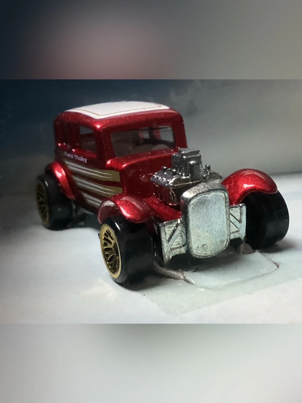 Hot Wheels Vintage Hot Rods 3-Car Set - Red, White, Green